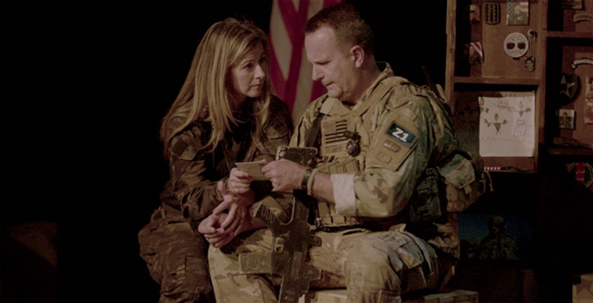 Heather Corrigan and Scott Mann  at 