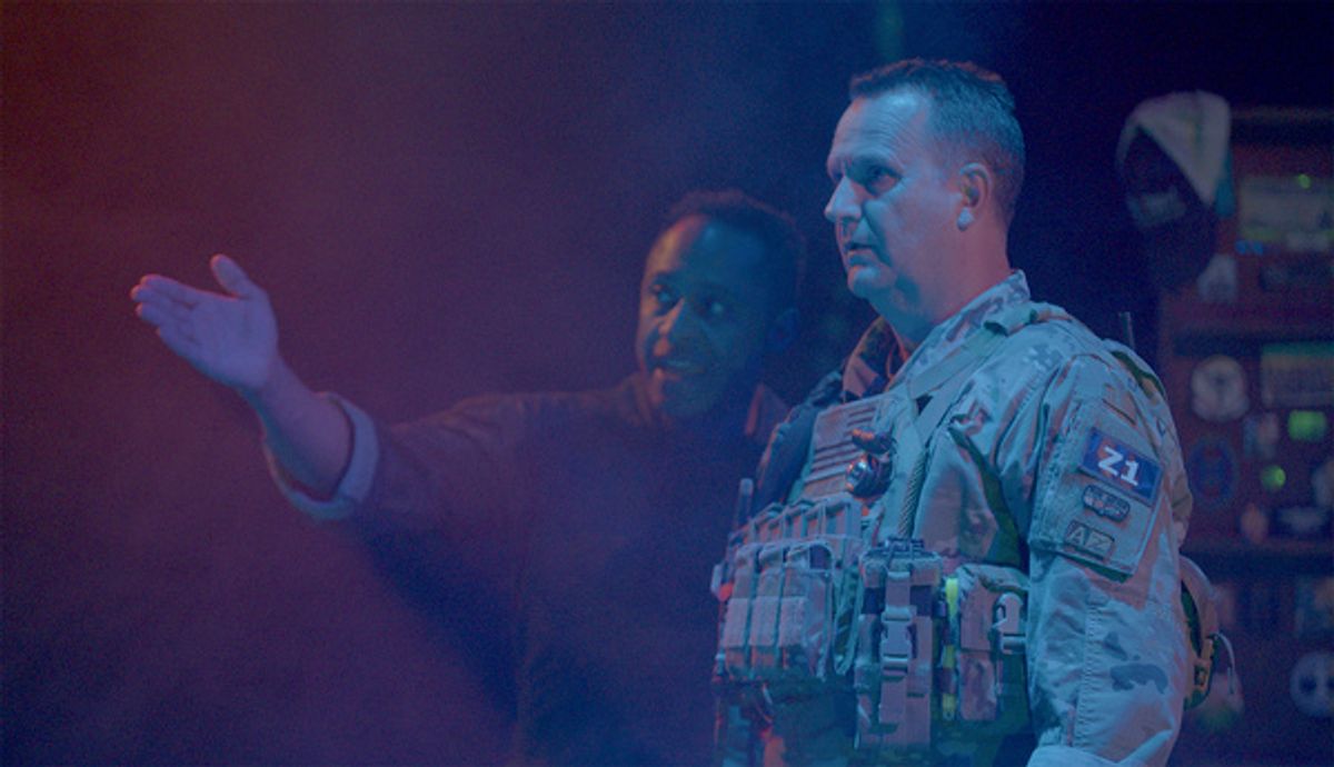 Lenny Bruce and Scott Mann  at 