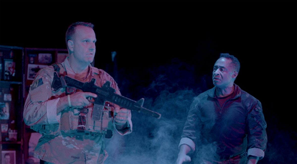 Scott Mann and Lenny Bruce  at 