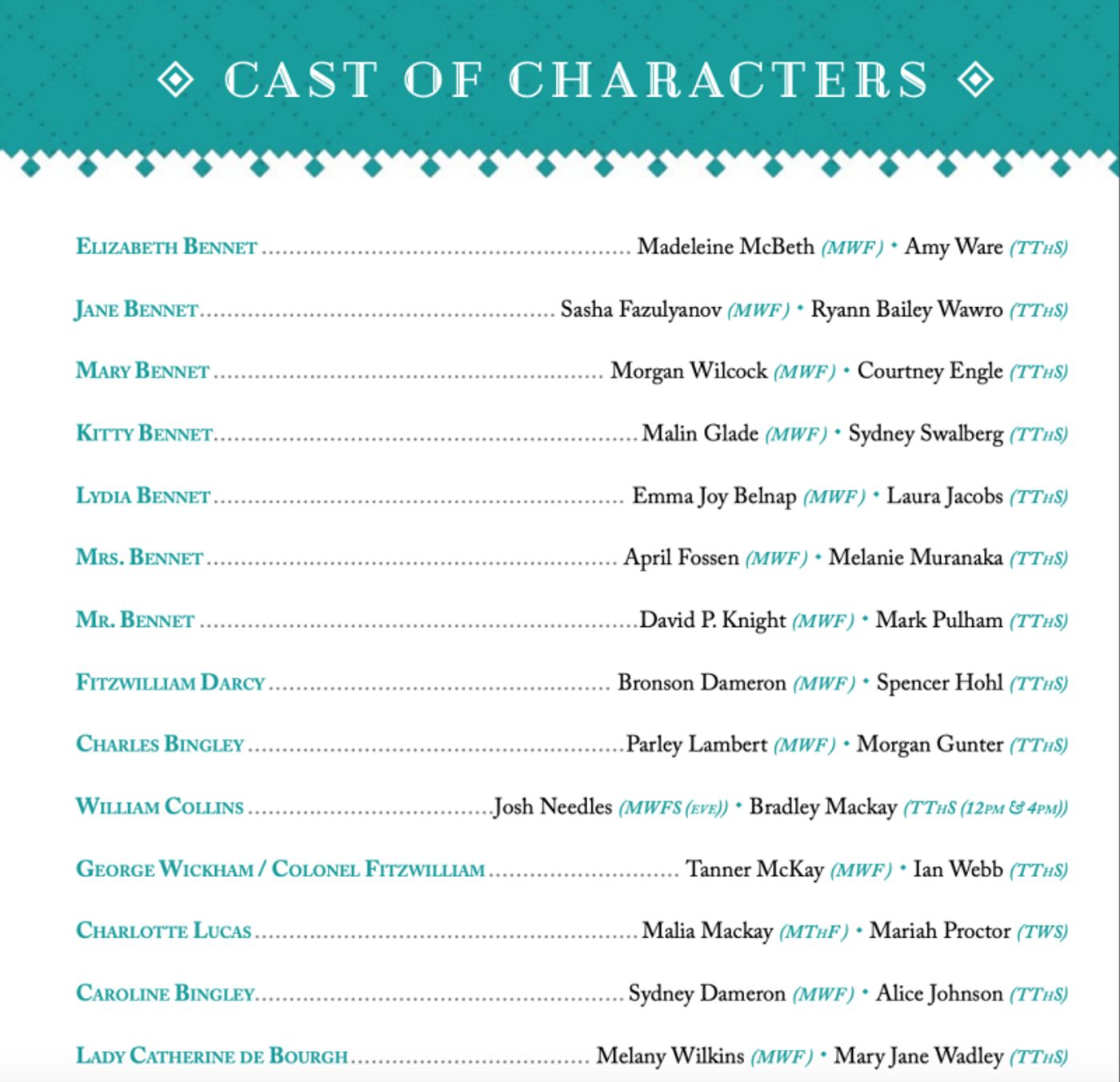 PRIDE & PREJUDICE to be Presented at Hale Center Theater Orem in January PRIDE & PREJUDICE to be Presented at Hale Center Theater Orem in January Image