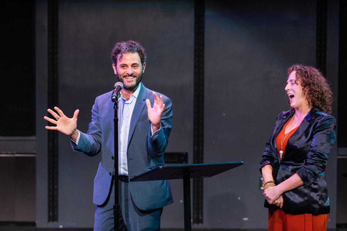 Arian Moayed & Krissy Shields at 