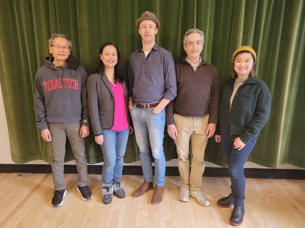 Glenn Kubota, Rachel Lu, James Patrick Nelson, Robert Meksin, Angel Lin Photo