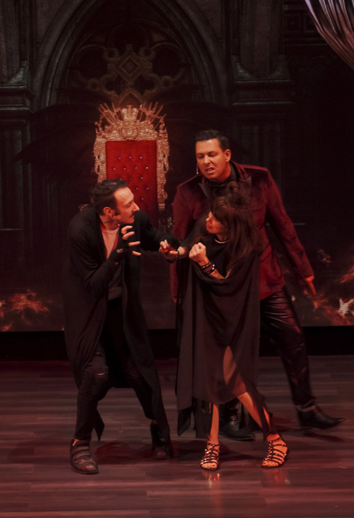 Zak Risinger, Lyn Philistine & Buck Hujabre at 