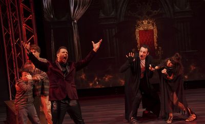 Buck Hujabre with Dylan Sutton, Christopher Sutton, Zak Risinger & Lyn Philistine Photo