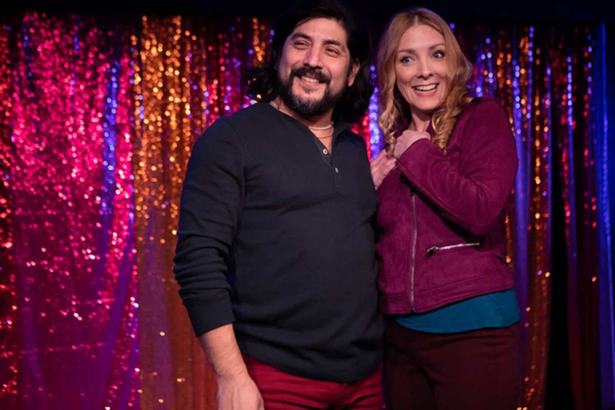 Sergio Antonio Garcia and Lauren LeBlanc at 