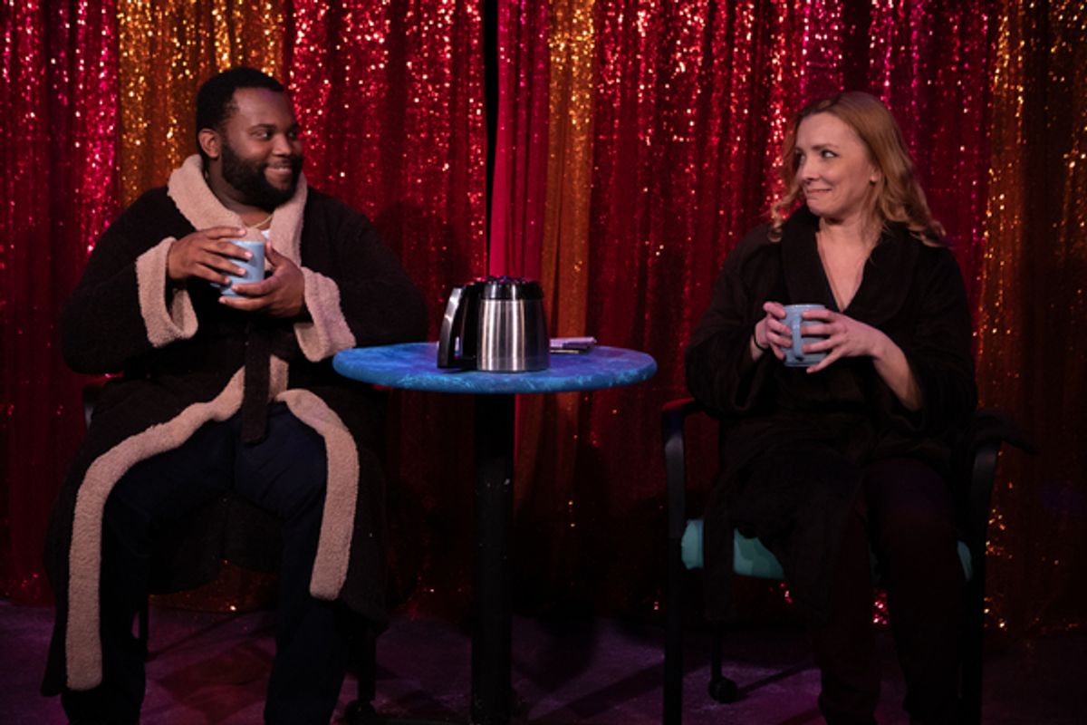 Davian Jackson and Lauren LeBlanc at 