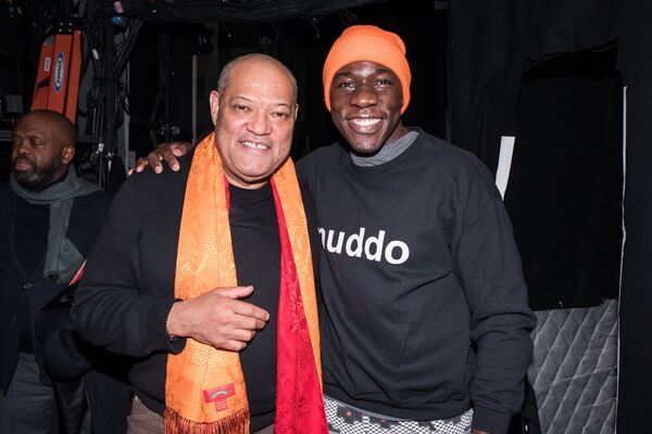 Photos: Laurence Fishburne Visits DEATH OF A SALESMAN  Image