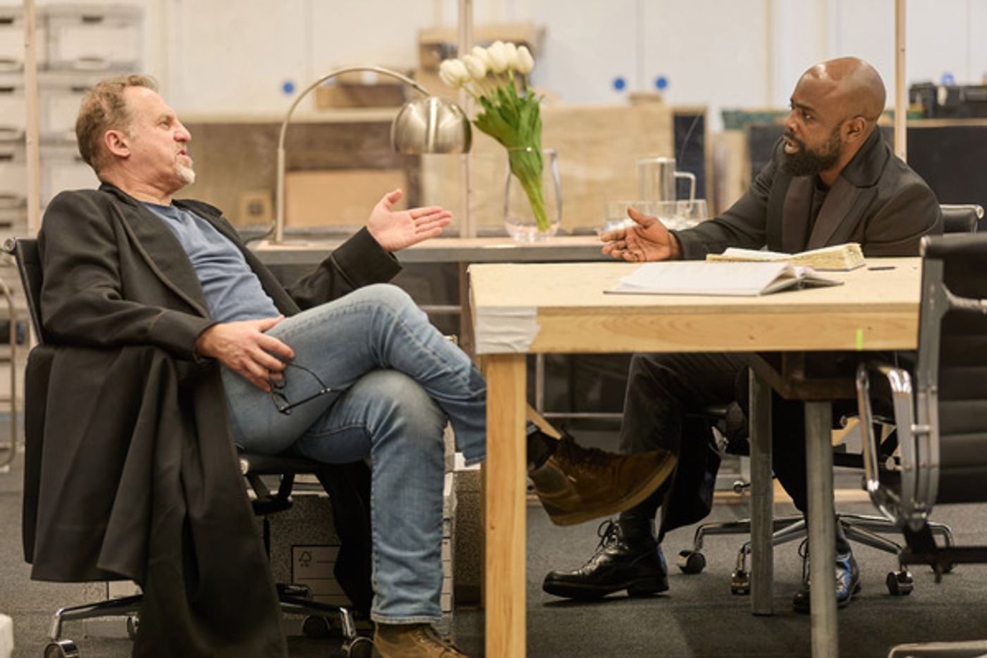 Photos: Inside Rehearsal For THE LEHMAN TRILOGY in the West End  Image