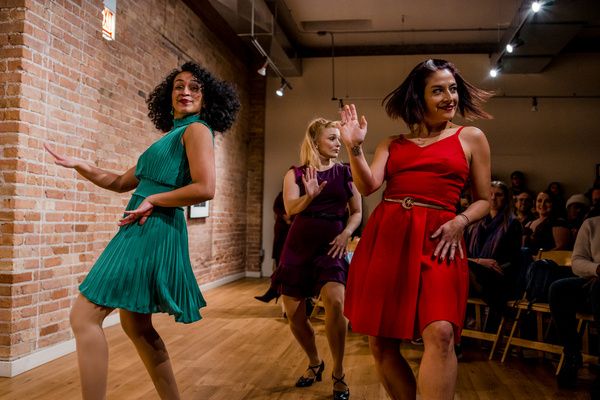 Turkey Lurkey Time: the Dancers, featuring Ariel Etana Triunfo, Kelly Felthous and Sh Photo