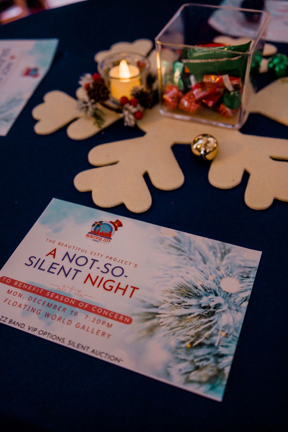 A NOT-SO-SILENT NIGHT raised funds for Season of Concern, as The Beautiful City Project''s Holiday Show & Party. (Photo by Elizabeth Stenholt) at 