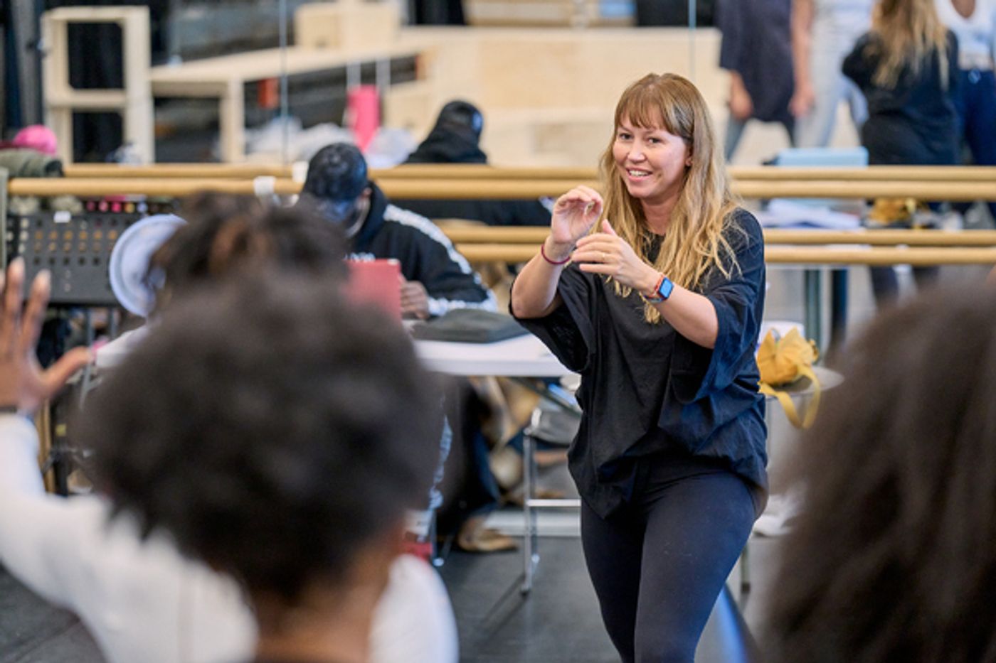 Photos: Inside Rehearsal or SYLVIA at The Old Vic  Image