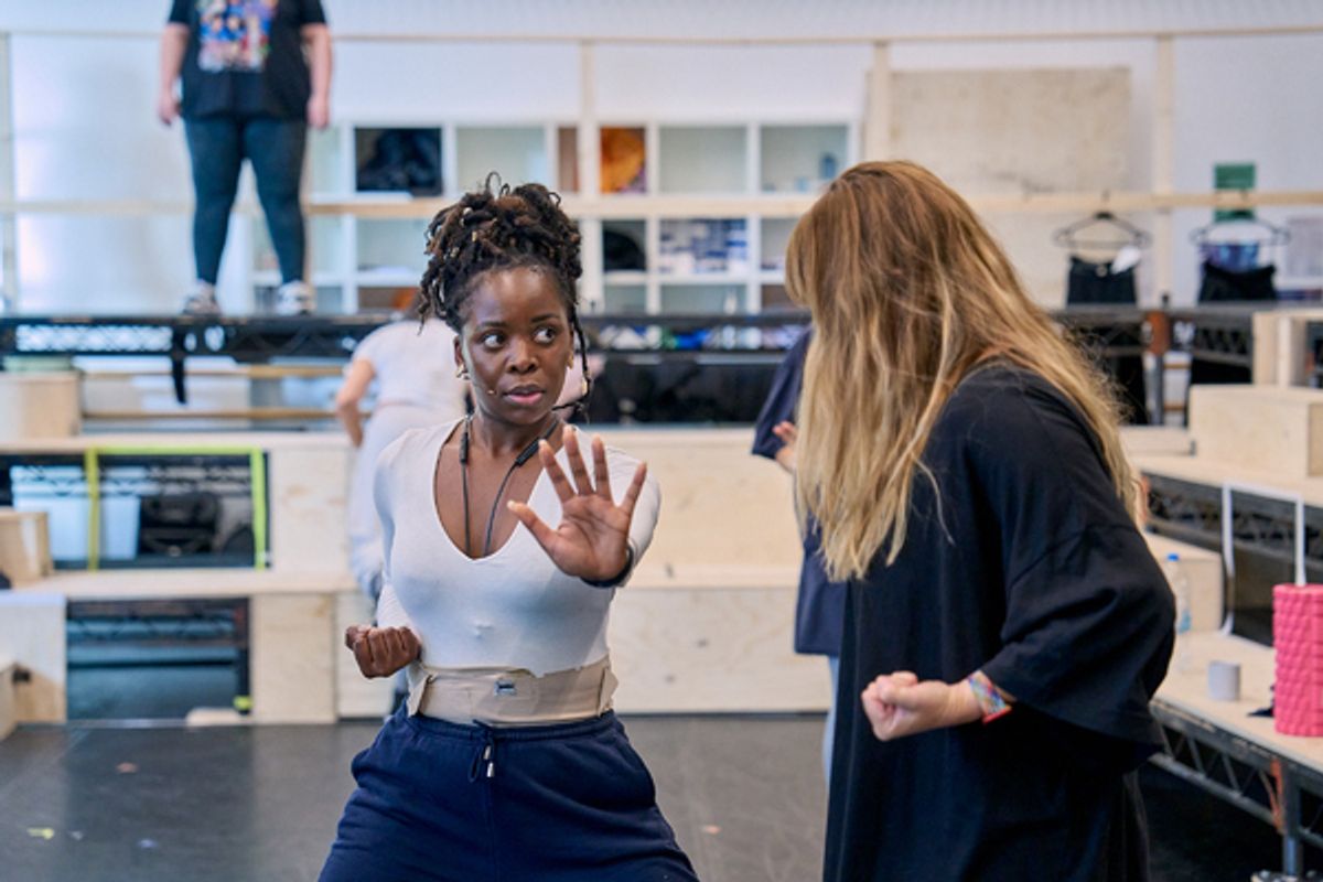 Sharon Rose and Kate Prince at 