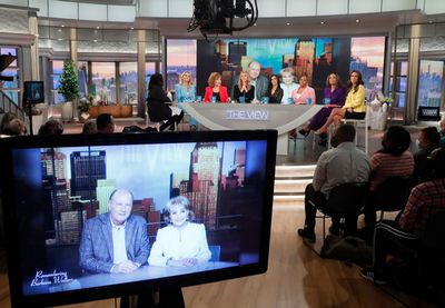 Whoopi Goldberg, Sara Haines, Joy Behar, Debbie Matenopoulos, Lisa Ling, Sherri Sheph Photo