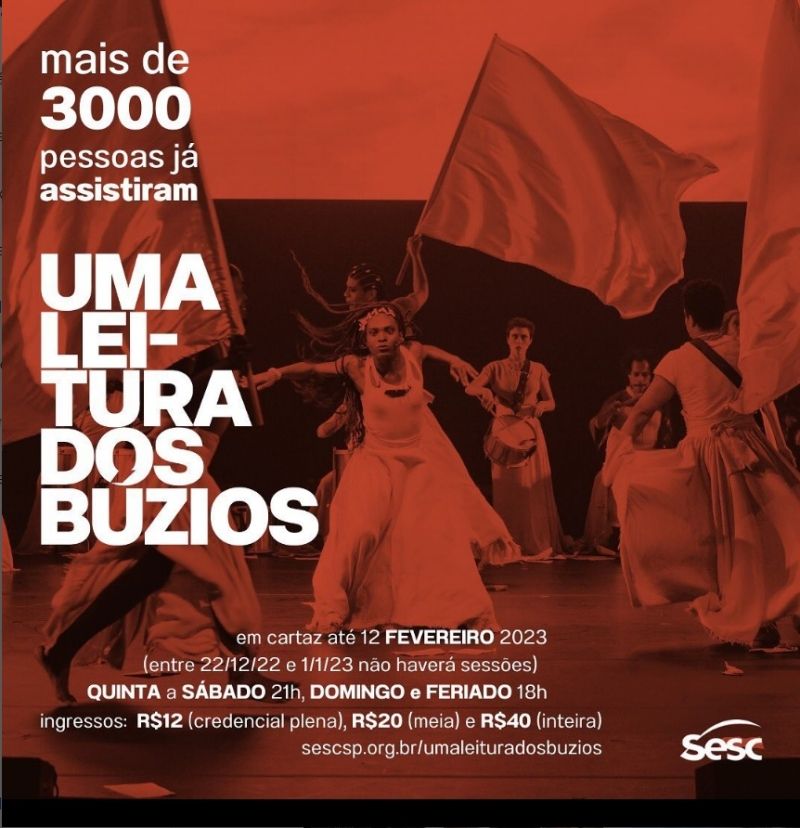 Dreams of Freedom from the Past Emerge in UMA LEITURA DOS BUZIOS, a Show Inspired by a Popular Uprising in Bahia  Image