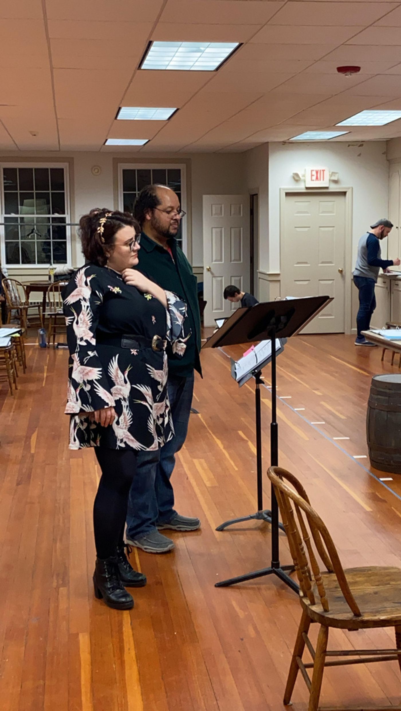 Photos: Go Inside Rehearsals for SUNDAY IN THE PARK WITH GEORGE at Brief Cameo Productions  Image