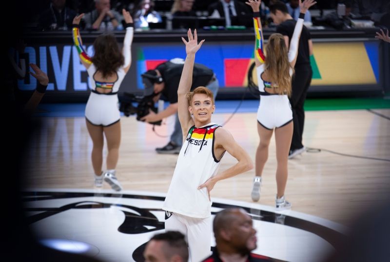 Interview: Ty Feldewerd of NBA MINNESOTA TIMBERWOLVES DANCER at Minnesota Timberwolves  Image
