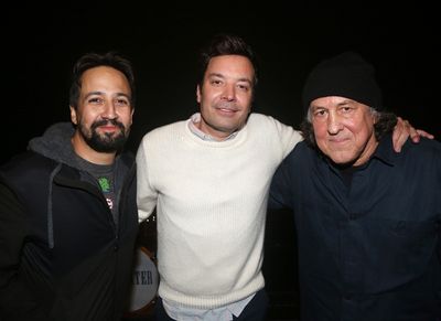 Lin-Manuel Miranda, Jimmy Fallon, Cameron Crowe Photo