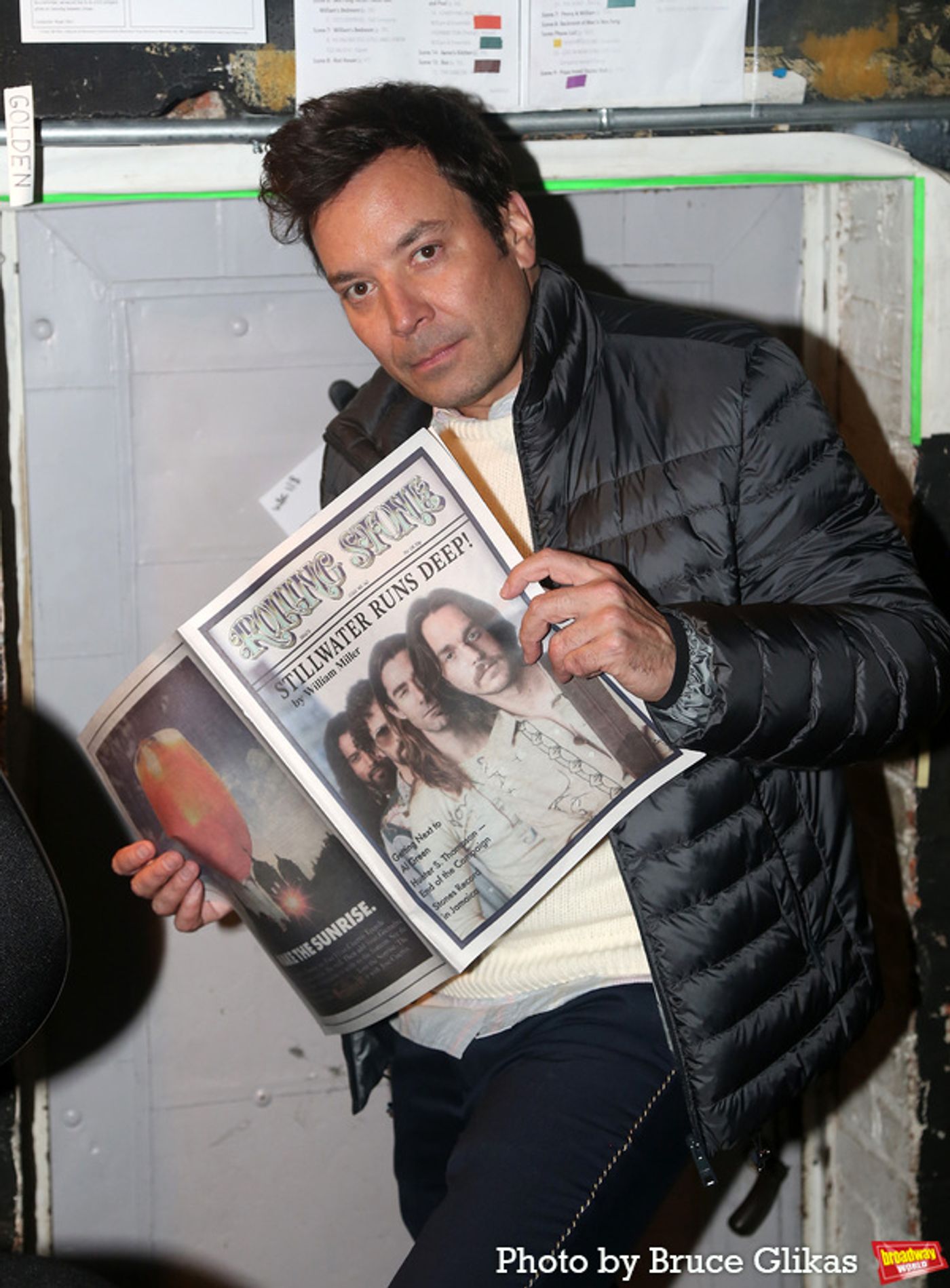 Photos: Original Movie Cast Member Jimmy Fallon Attends ALMOST FAMOUS Performance  Image