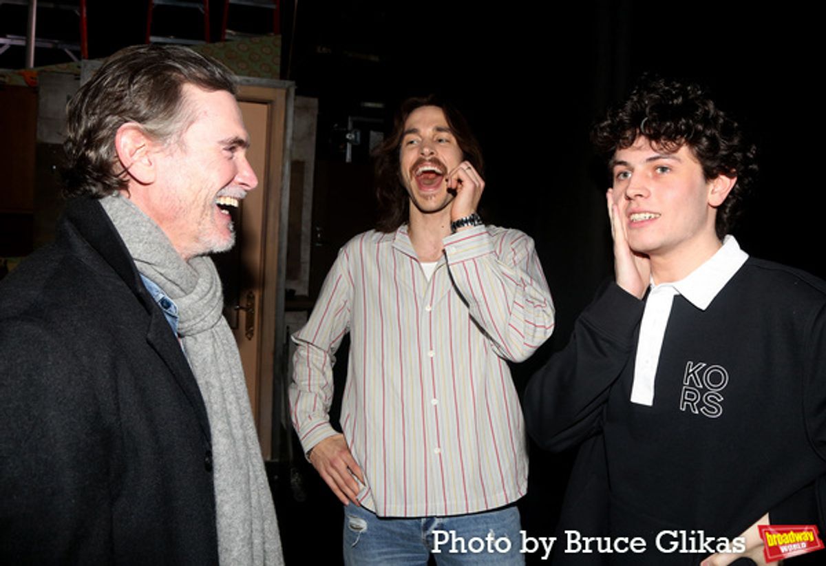 Billy Crudup, Chris Wood and Casey Likes at 