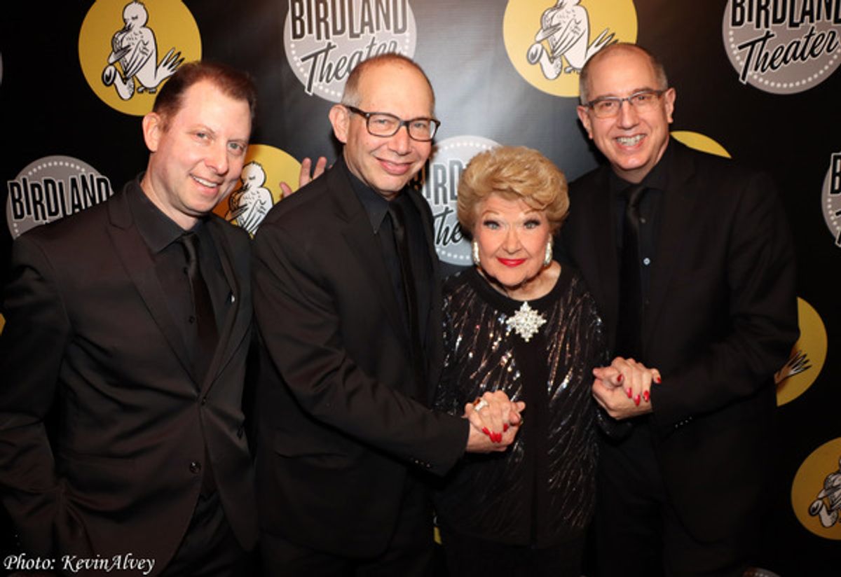 Daniel Glass, Ted Rosenthal, Marilyn Maye, Tom Hubbard at 