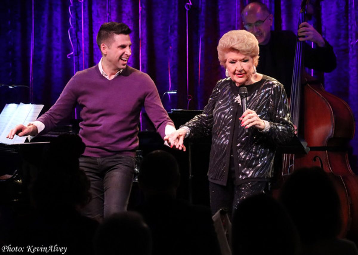 Josh Prince, Marilyn Maye at 