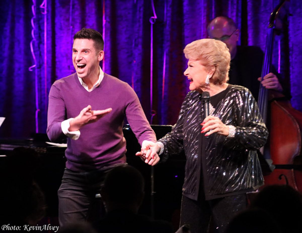 Josh Prince, Marilyn Maye at 