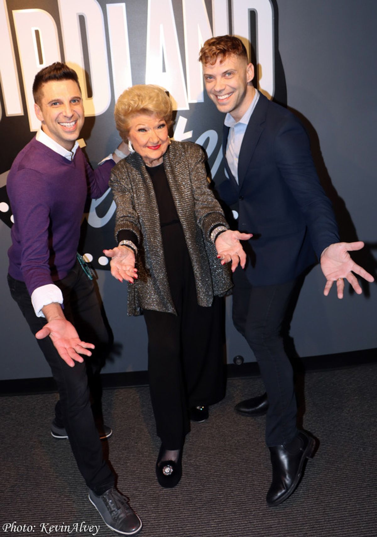 Josh Prince, Marilyn Maye, Michael Novak at 