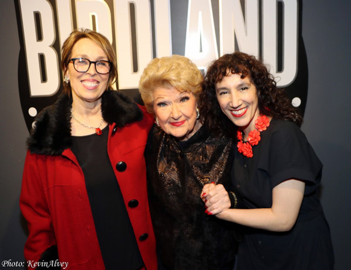 Susie Mosher, Marilyn Maye, Gabrielle Stravelli at 