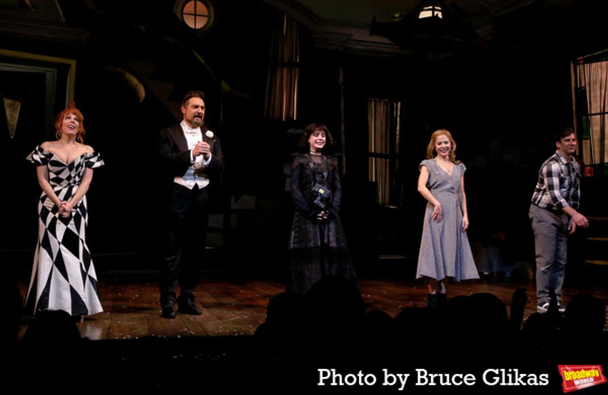 Leslie Rodriguez Kritzer, Adam Dannheisser, Elizabeth Teeter, Kerry Butler and David Josefsberg at 