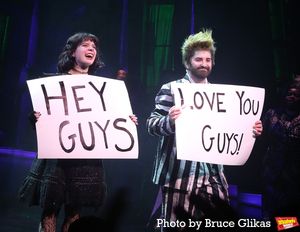 Elizabeth Teeter and Alex Brightman @ BroadwayWorld Elizabeth Teeter and Alex Brightman Photo