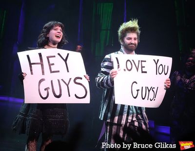Elizabeth Teeter and Alex Brightman Photo