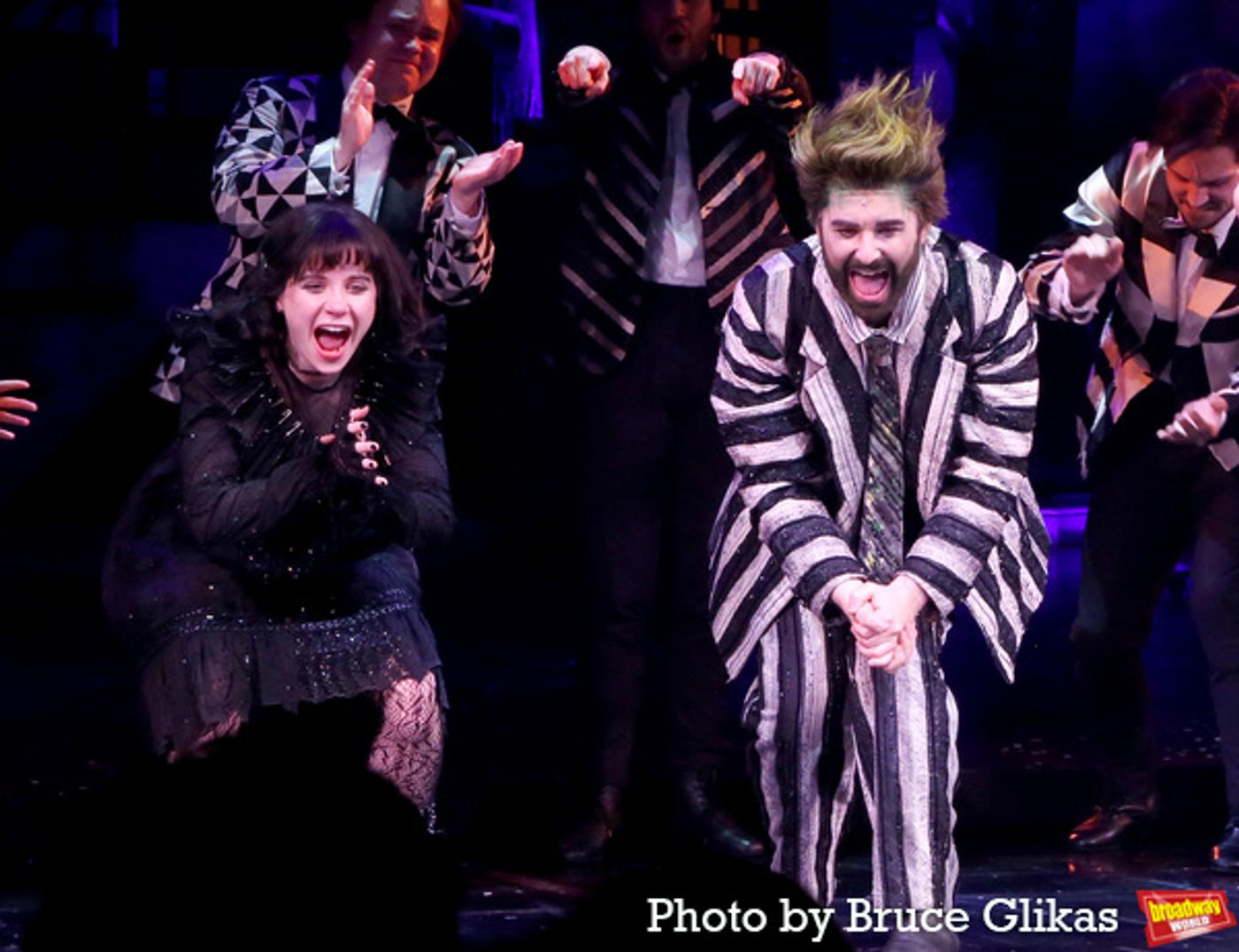 Photos: The Cast of BEETLEJUICE Take Their Closing Night Curtain Call  Image