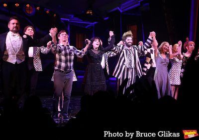 Adam Dannheisser, David Josefsberg, Elizabeth Teeter, Alex Brightman, Kerry Butler an Photo