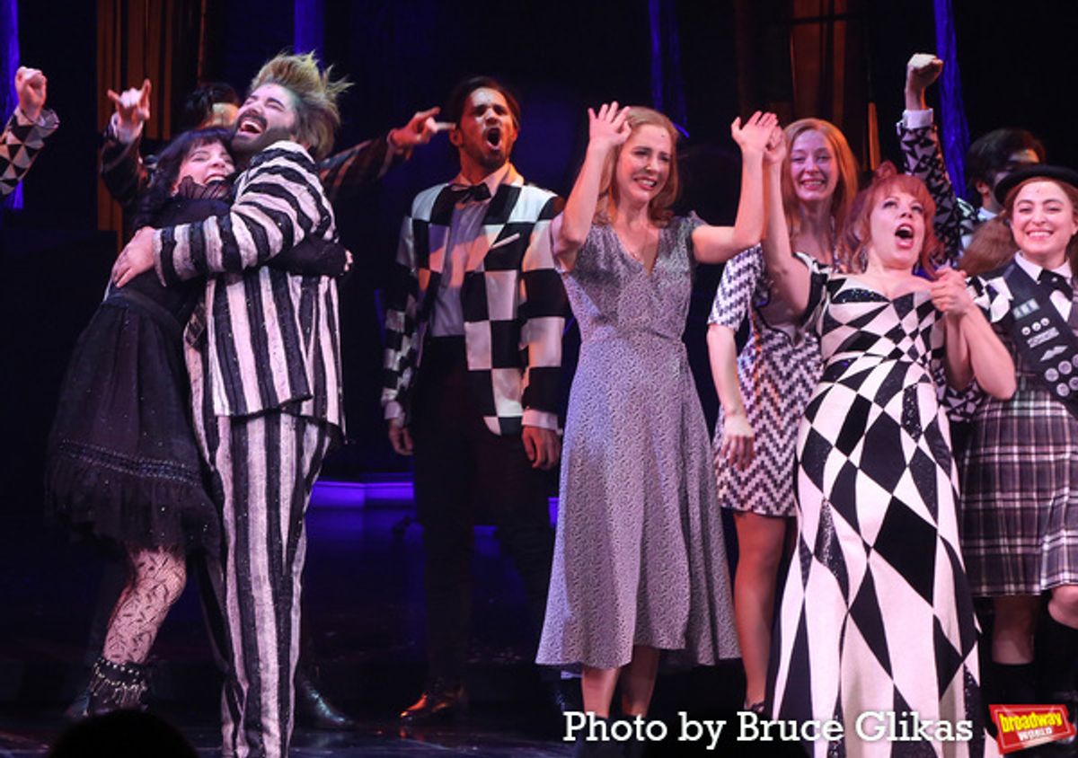 Elizabeth Teeter, Alex Brightman, Kerry Butler, Leslie Rodriguez Kritzer and Dana Steingold at 
