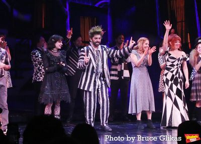Elizabeth Teeter, Alex Brightman, Kerry Butler and Leslie Rodriguez Kritzer Photo