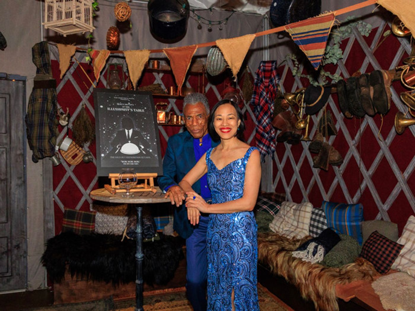 Photos: Go Inside Opening Night of AT THE ILLUSIONIST'S TABLE - Now Extended Through April Photos: Go Inside Opening Night of AT THE ILLUSIONIST'S TABLE - Now Extended Through April Image