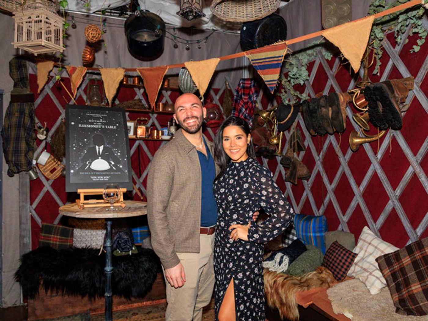 Photos: Go Inside Opening Night of AT THE ILLUSIONIST'S TABLE - Now Extended Through April  Image