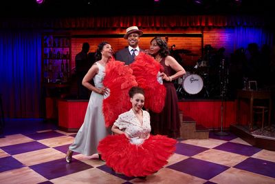 Front- Ciarra Stroud;  Back (L-R) Karole Foreman, Elijah Rock & Anise Ritchie  Photo