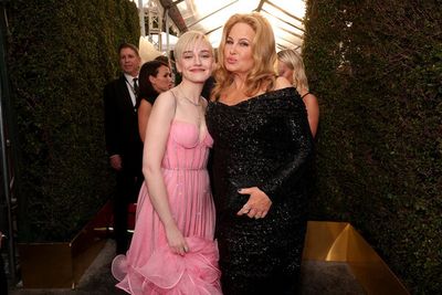 Julia Garner and Jennifer Coolidge Photo