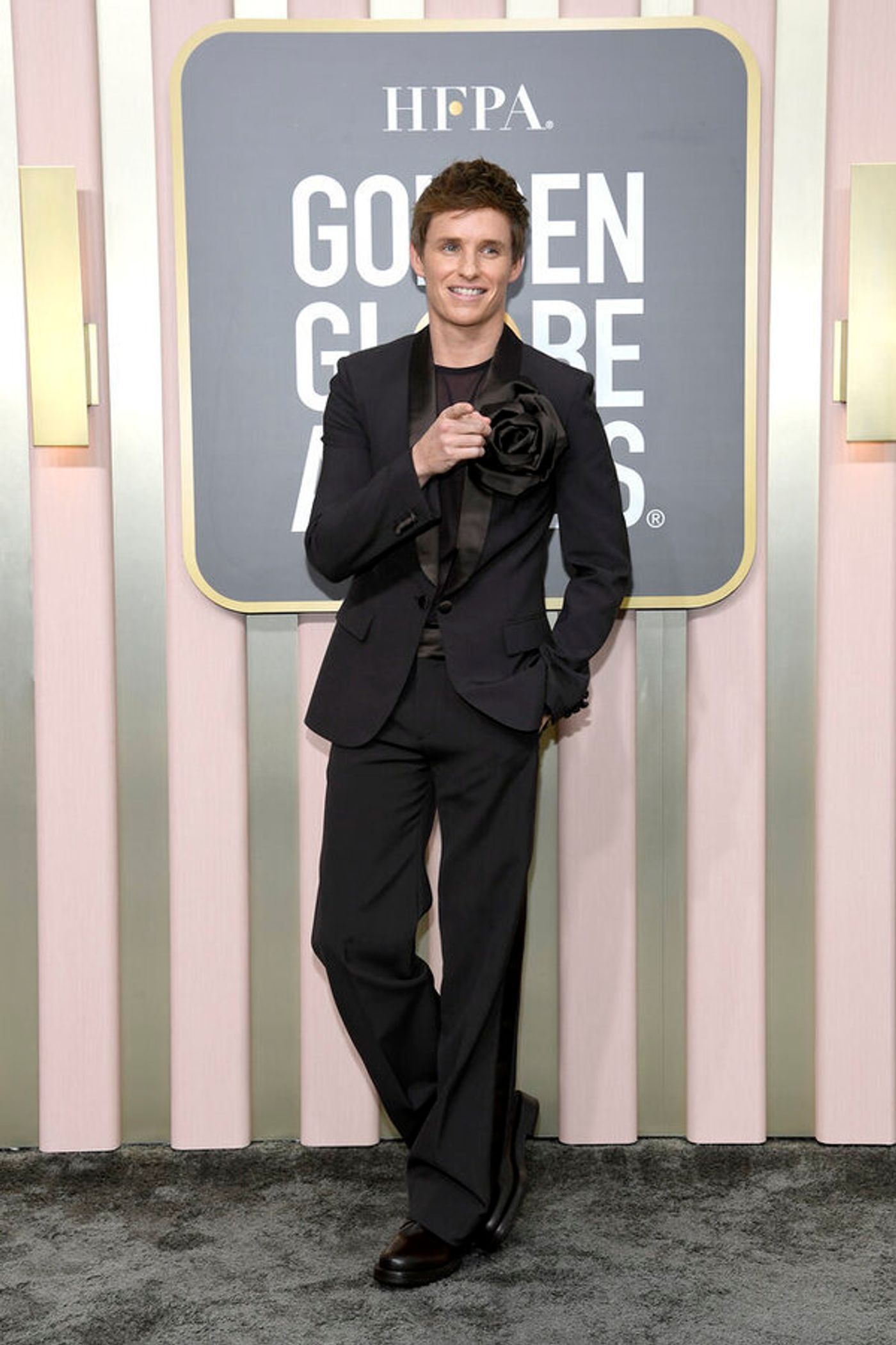 Photos: Jeremy Pope, Billy Porter & More Hit the Golden Globes Red Carpet  Image