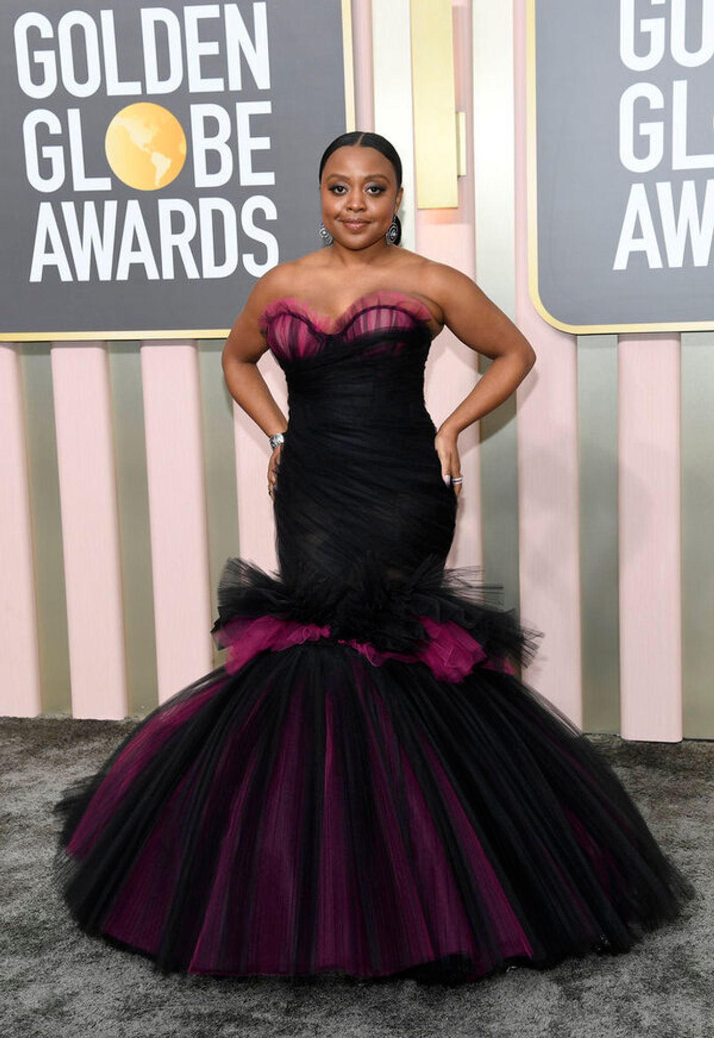 Photos: Jeremy Pope, Billy Porter & More Hit the Golden Globes Red Carpet Photos: Jeremy Pope, Billy Porter & More Hit the Golden Globes Red Carpet Image
