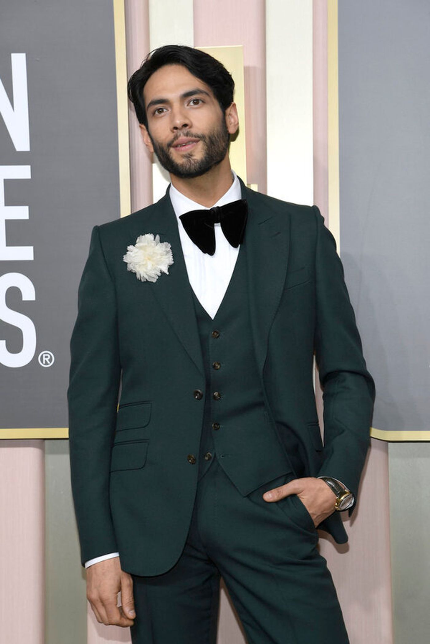 Photos: Jeremy Pope, Billy Porter & More Hit the Golden Globes Red Carpet Photos: Jeremy Pope, Billy Porter & More Hit the Golden Globes Red Carpet Image