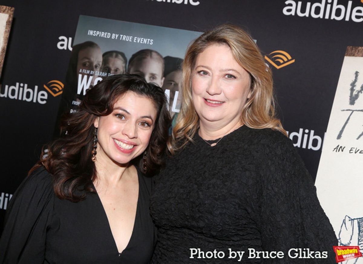 Sandra Delgado and Heidi Schreck at 