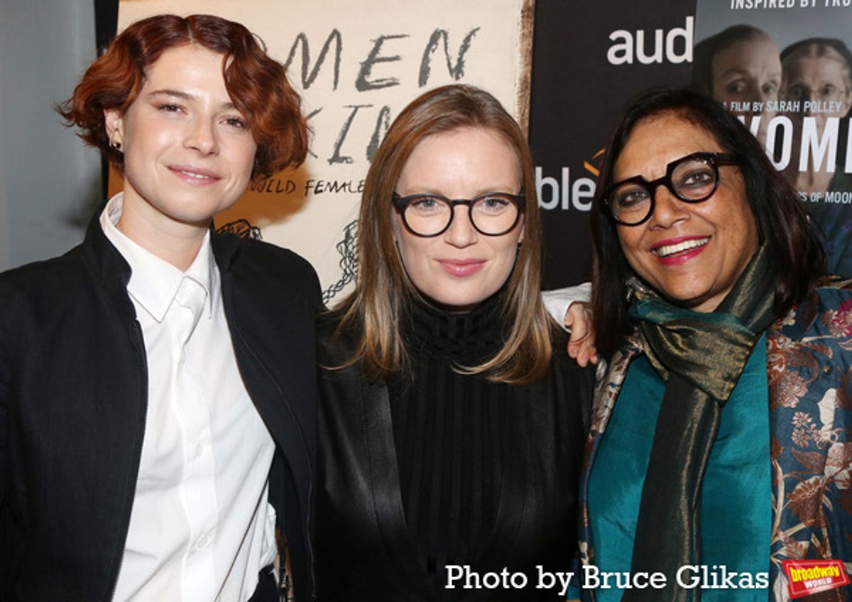 Jessie Buckley, Sarah Polley and Mira Nair at 