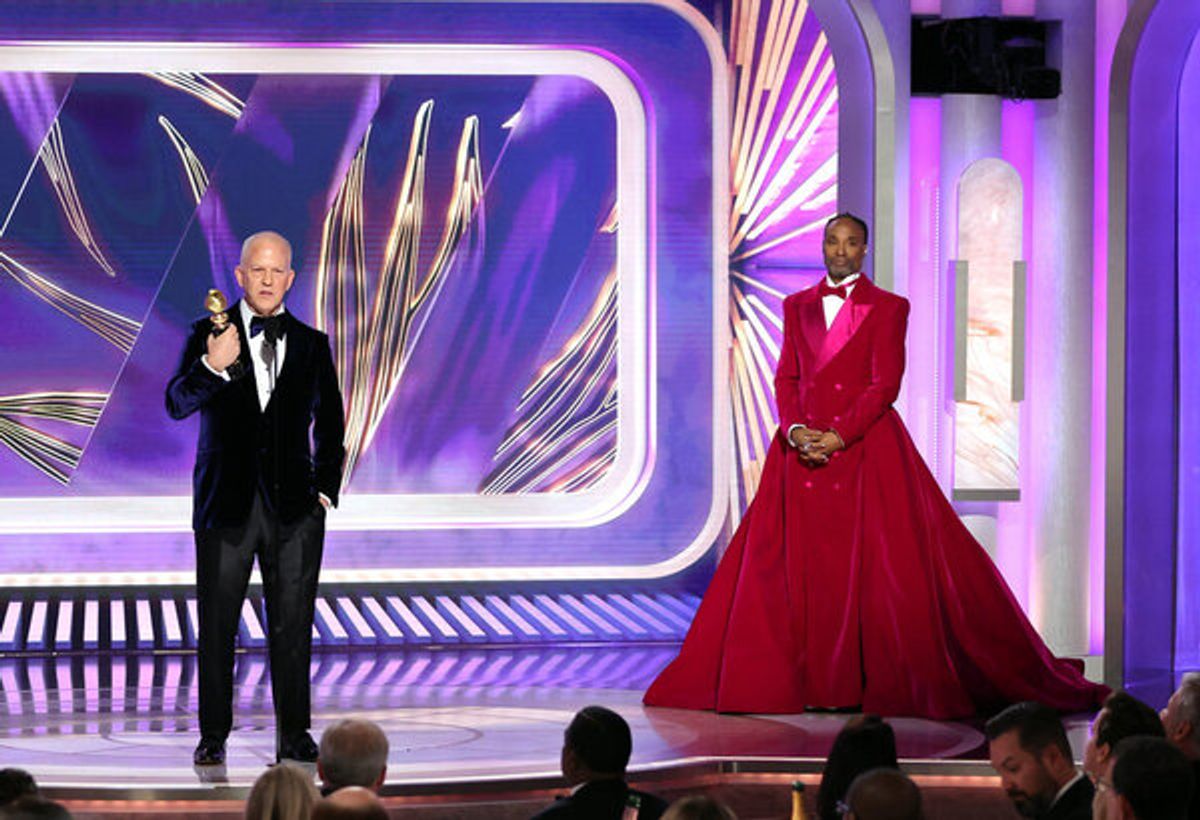 Ryan Murphy and Billy Porter at 