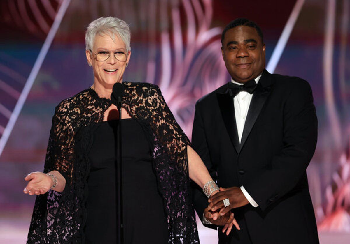 Jamie Lee Curtis, Tracy Morgan at 