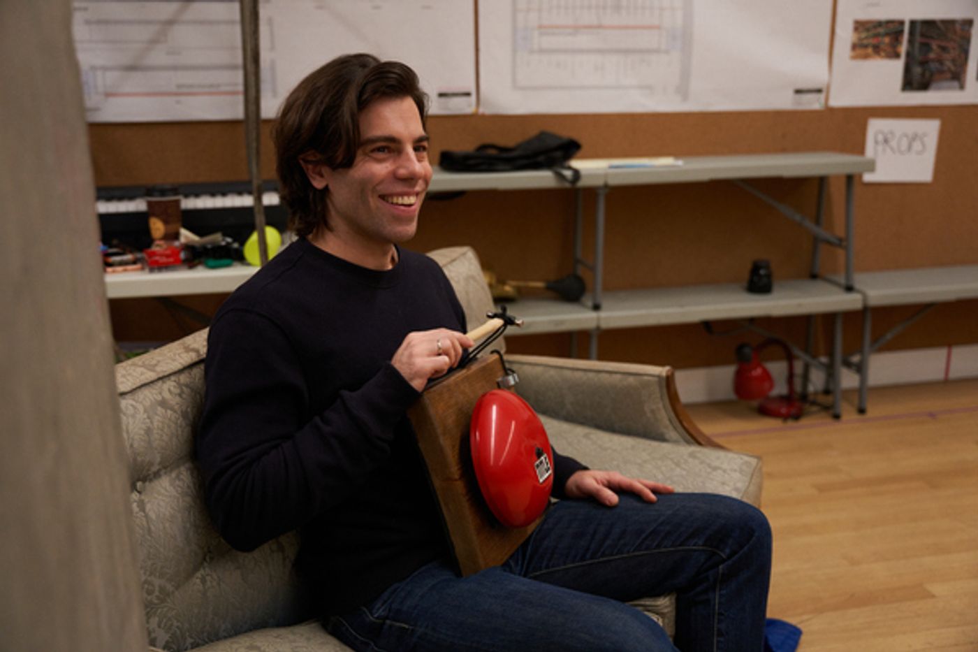 Photos: See Christopher Bannow, Esco Jouléy & More in Rehearsals for WOLF PLAY at MCC Theater  Image