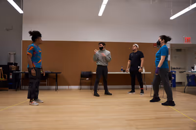 Esco Jouley, Dustin Wills, Brian Quijada, and Hannah Rock Roccisano                   Photo
