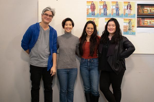 Lloyd Suh, Jennifer Chang, Nicole Javier and Narea Kang Photo