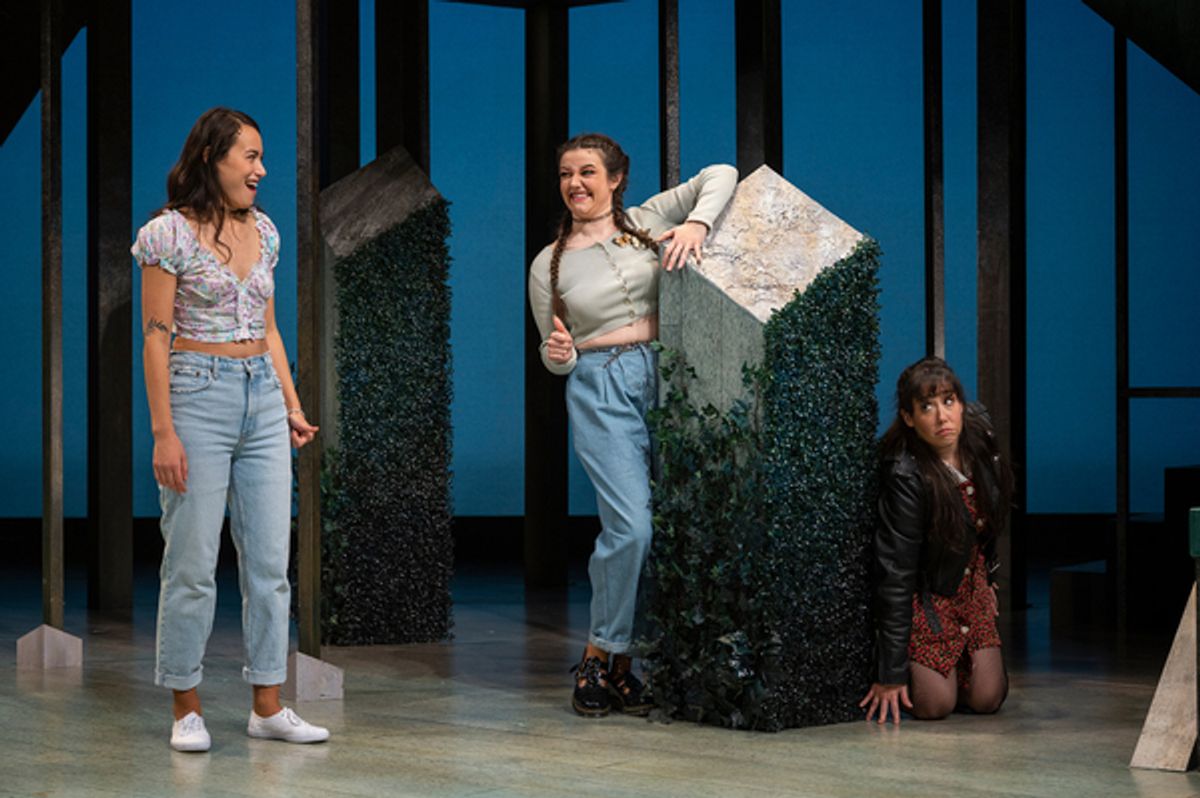 Sarah Suzuki, Jenny Hoppes and Alex Keiper at 